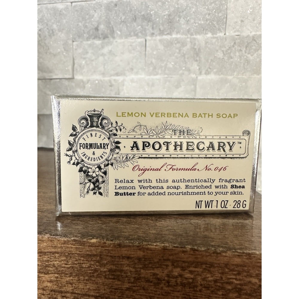 Formulary‎ Ingredient & Apothecary Lemon Verbena bath soap 1 Oz Bar